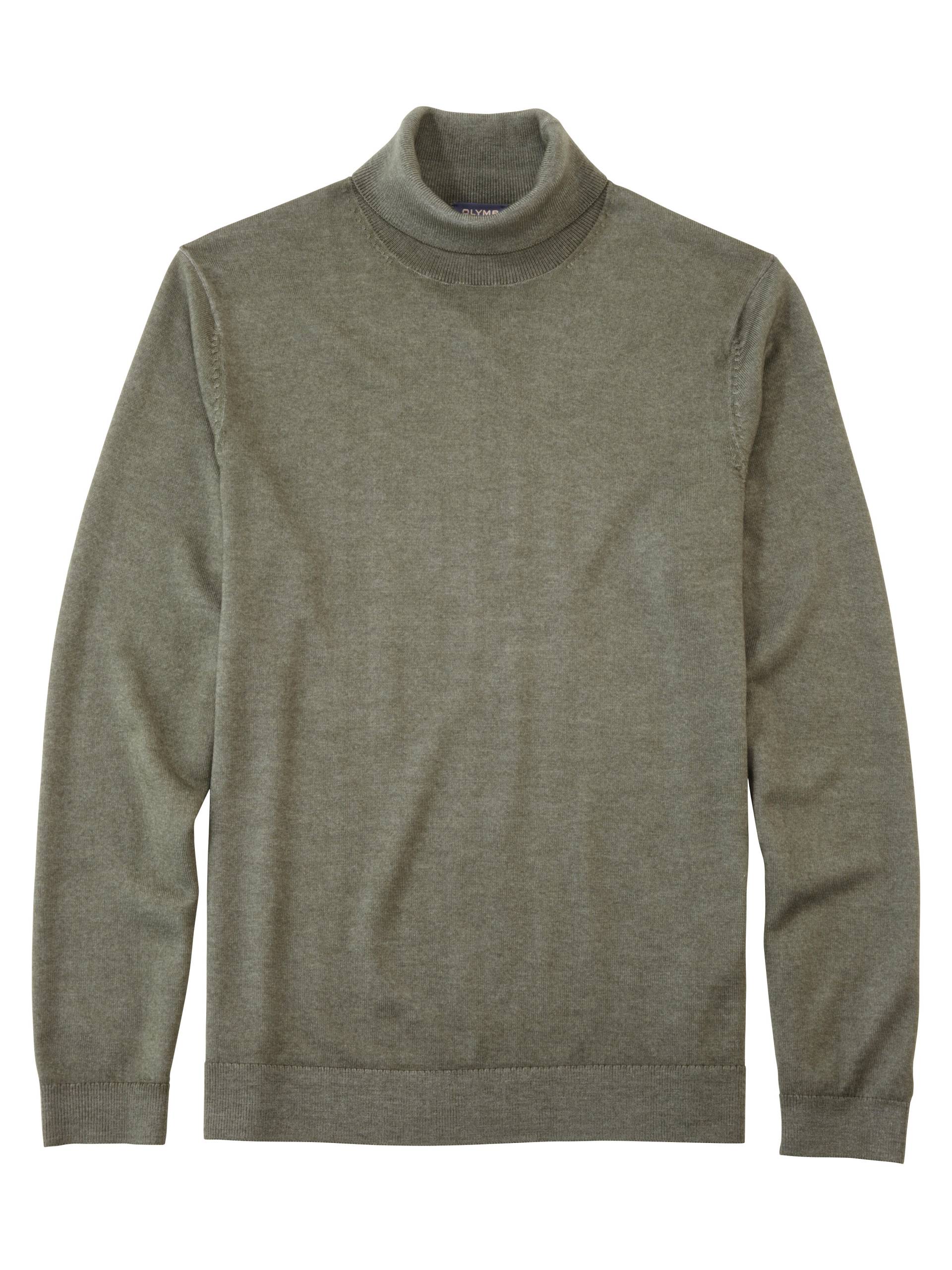 OLYMP - OLYMP Casual Strick dunkelgrün - Gr. - XXL von OLYMP