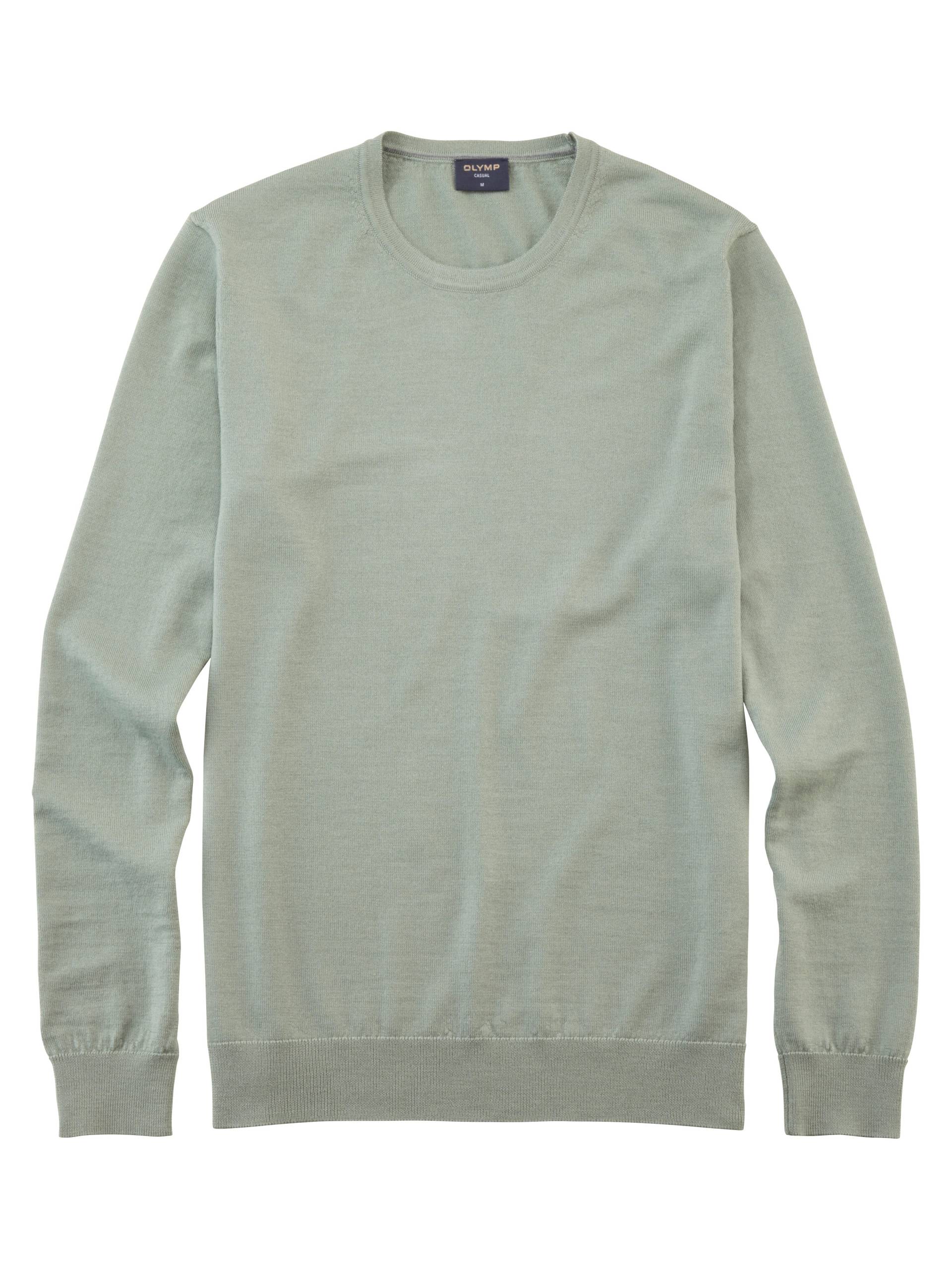 OLYMP - OLYMP Casual Strick grau-grün - Gr. - 3XL von OLYMP