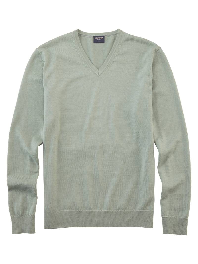 OLYMP - OLYMP Casual Strick grau-grün - Gr. - 3XL von OLYMP