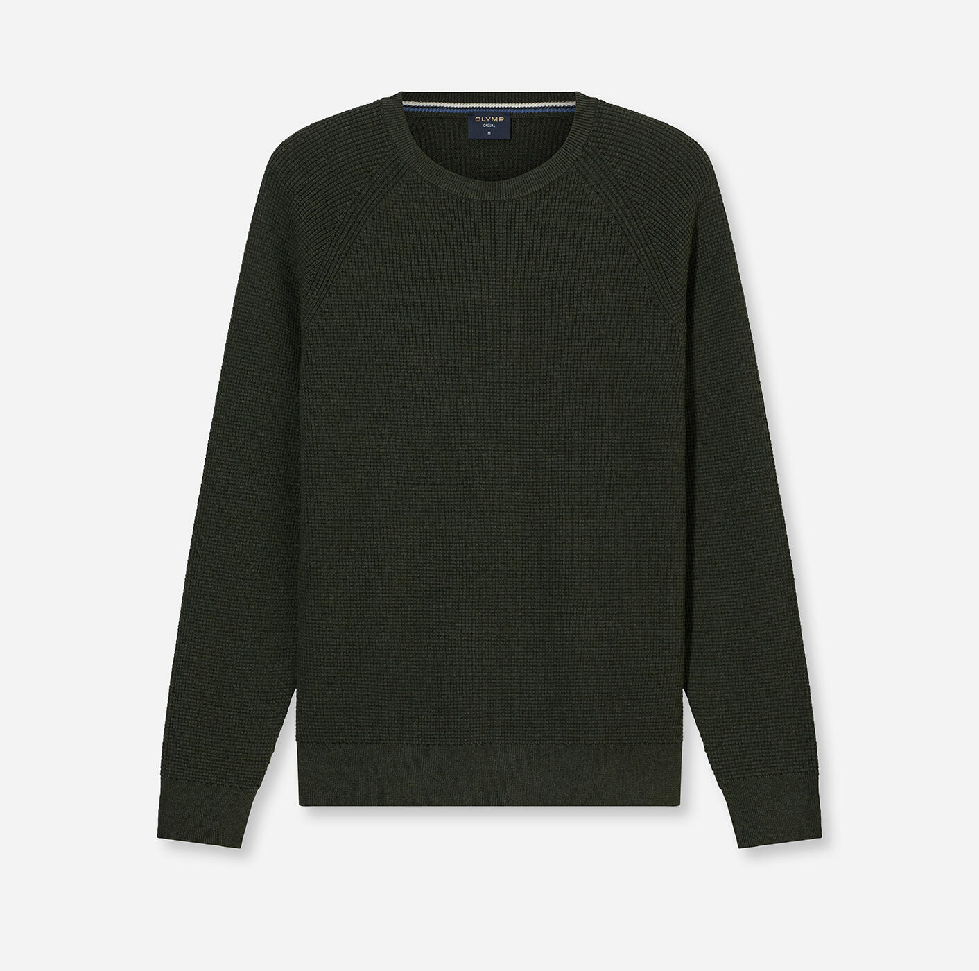 OLYMP - OLYMP Casual Strick grau-grün - Gr. - XXL von OLYMP