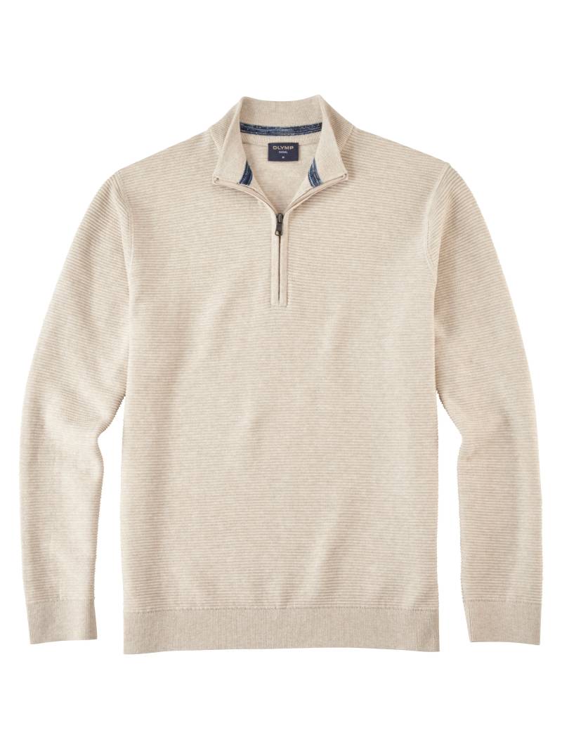 OLYMP - OLYMP Casual Strick hellbeige - Gr. - XL von OLYMP