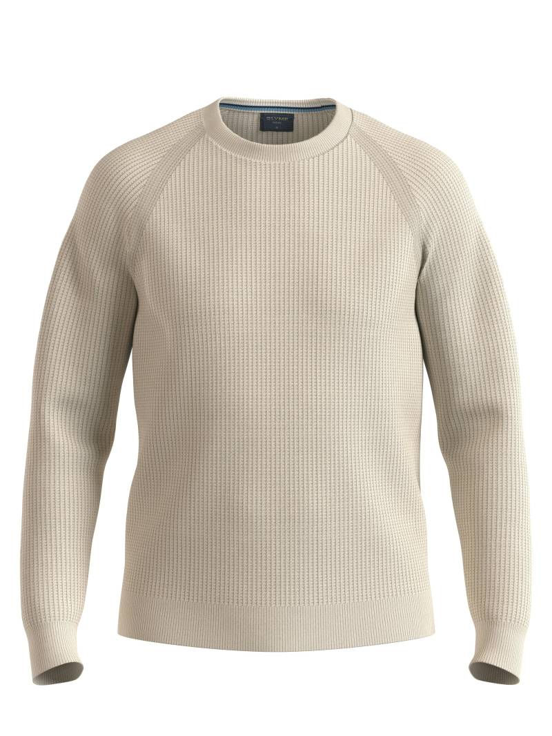 OLYMP - OLYMP Casual Strick hellbeige - Gr. - XXL von OLYMP