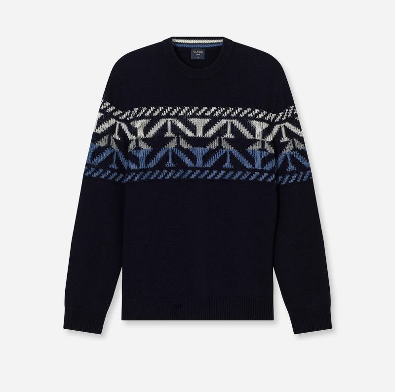 OLYMP - OLYMP Casual Strick marine - Gr. - M von OLYMP