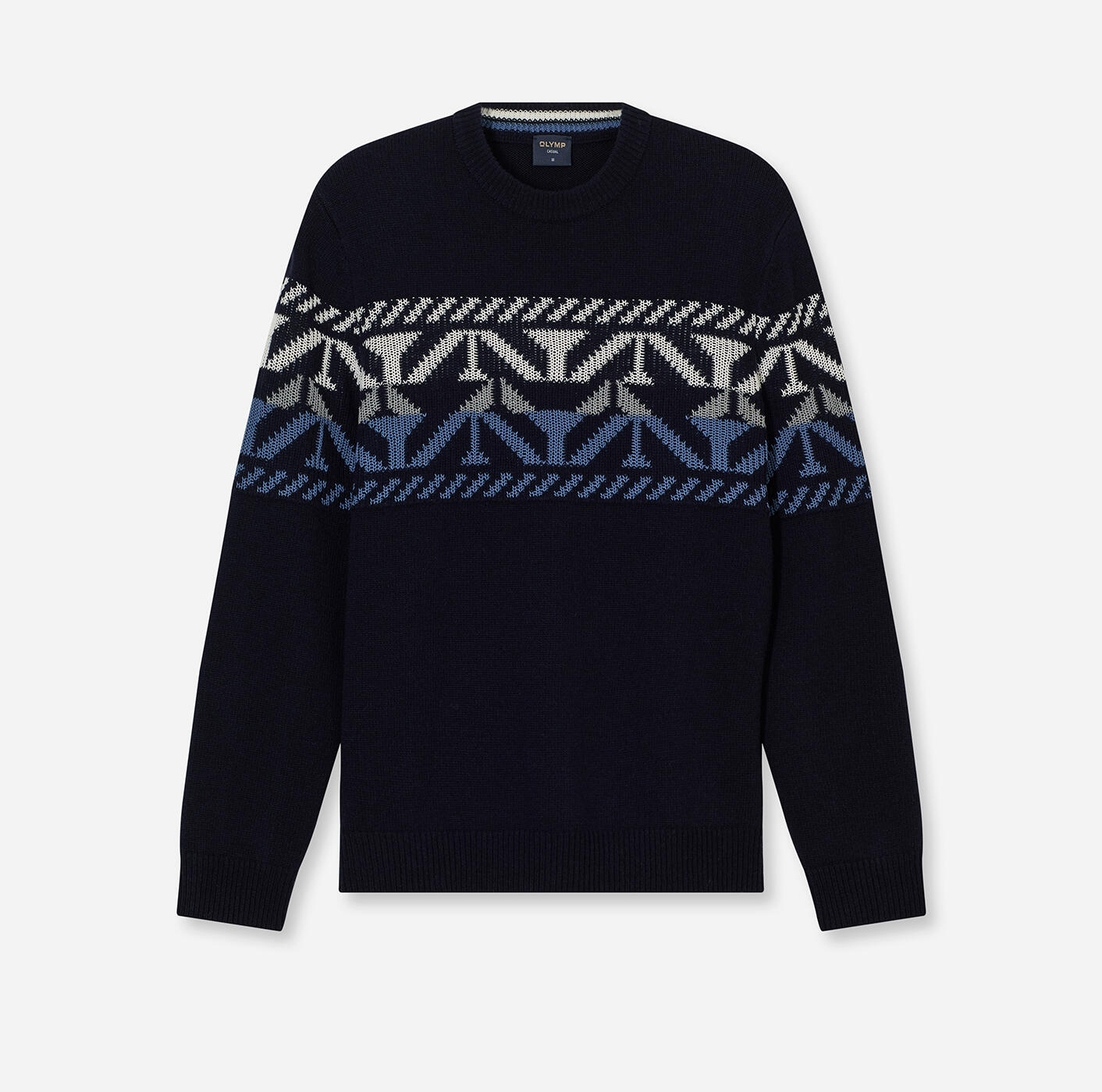 OLYMP - OLYMP Casual Strick marine - Gr. - XXL von OLYMP