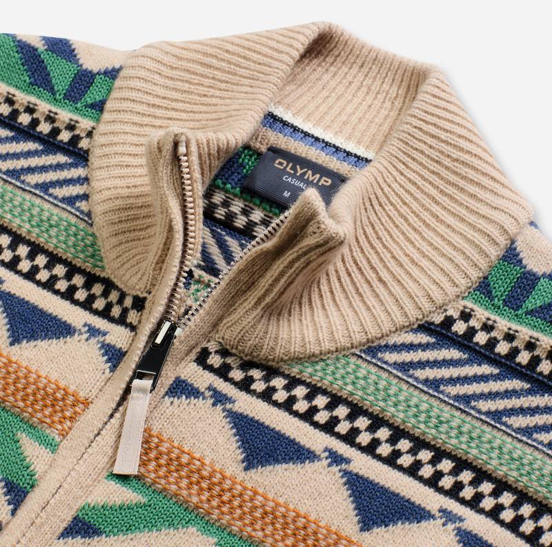 OLYMP - OLYMP Casual Strick natur - Gr. - M von OLYMP