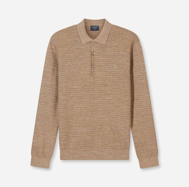 OLYMP - OLYMP Casual Strick nougat - Gr. - XXL von OLYMP