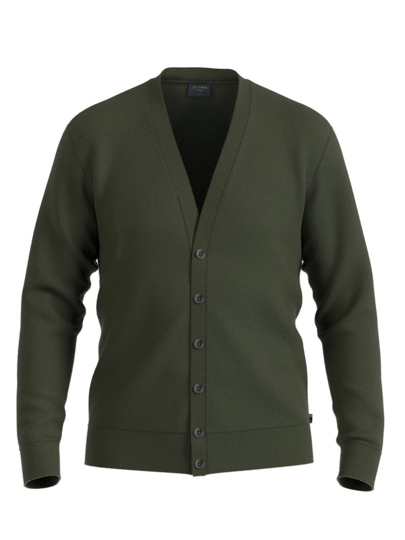 OLYMP - OLYMP Casual Strick oliv - Gr. - XL von OLYMP