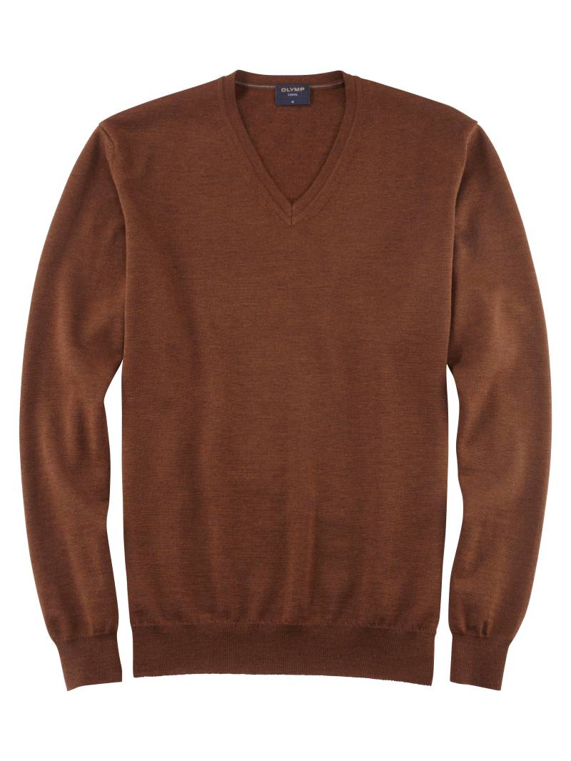 OLYMP - OLYMP Casual Strick rotbraun - Gr. - XL von OLYMP