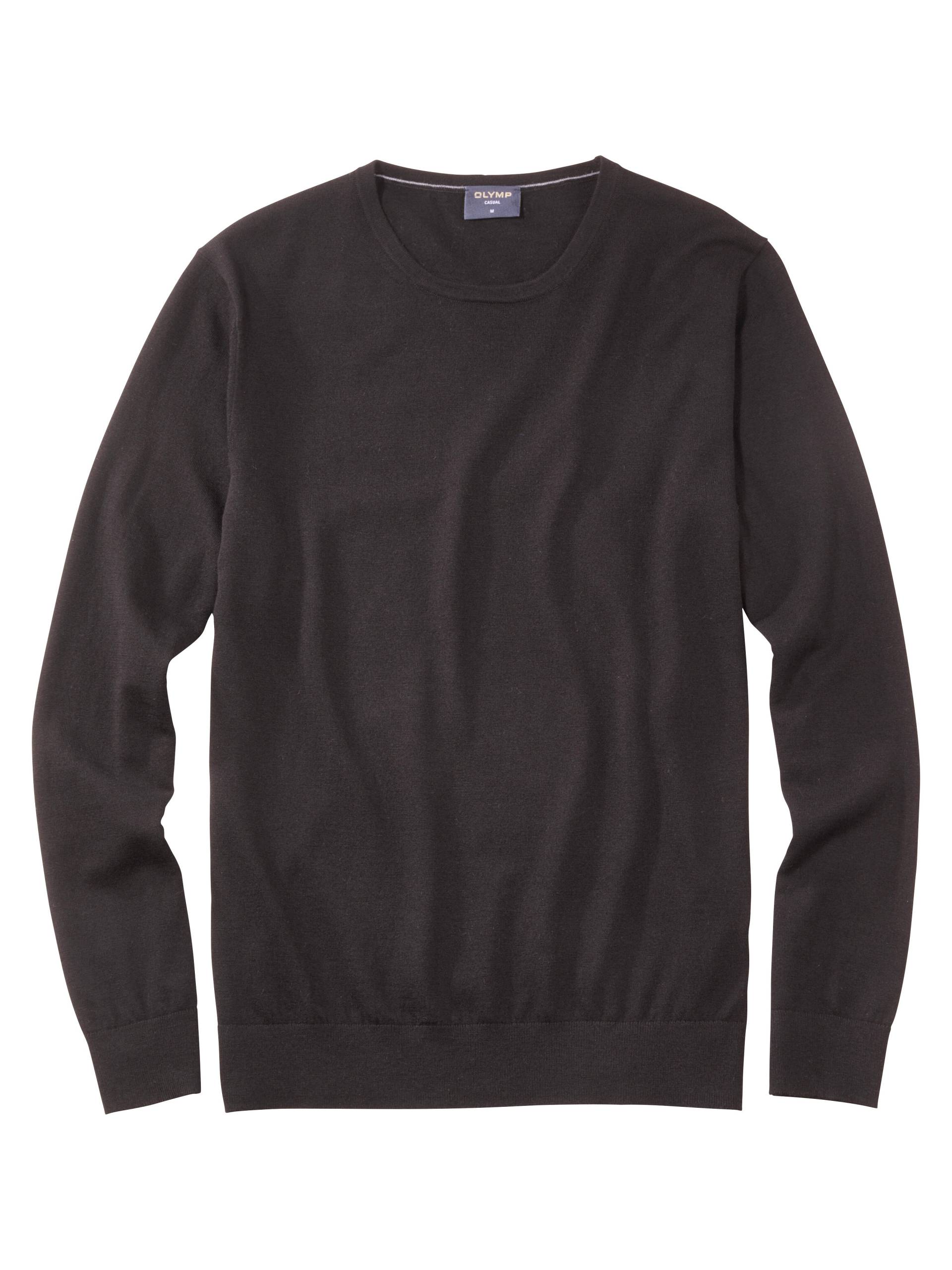 OLYMP - OLYMP Casual Strick schwarz - Gr. - XL von OLYMP