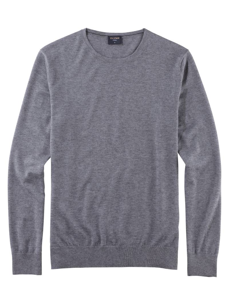 OLYMP - OLYMP Casual Strick silbergrau - Gr. - L von OLYMP