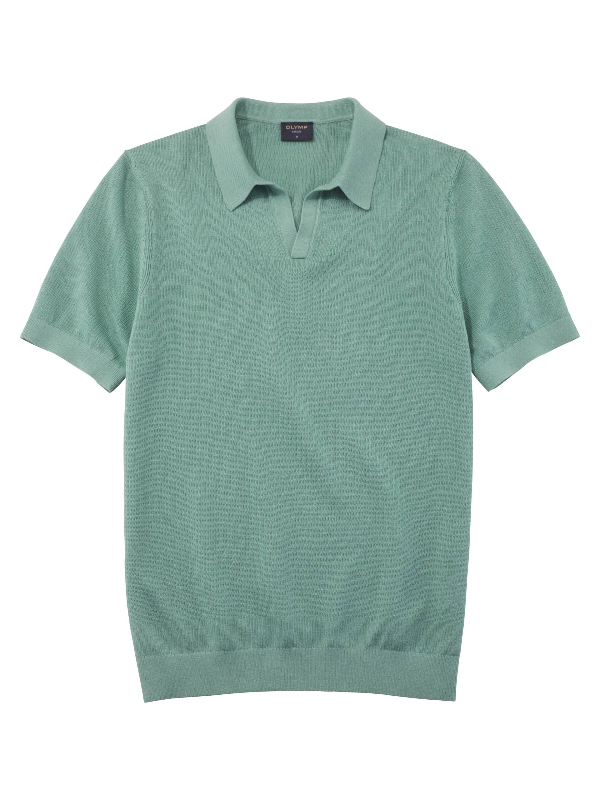 OLYMP - OLYMP Casual Strick smaragd - Gr. - XXL von OLYMP