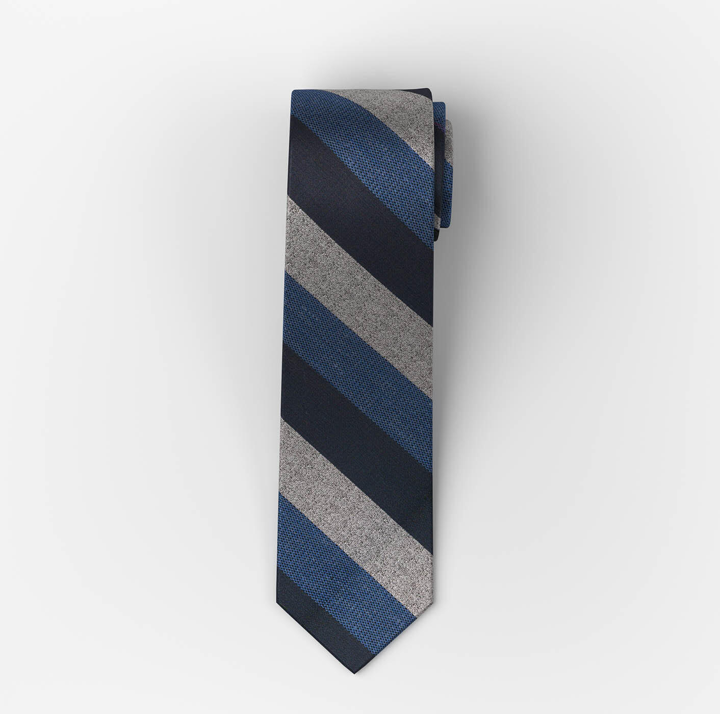 OLYMP - OLYMP Krawatte rauchblau - Gr. - OS von OLYMP