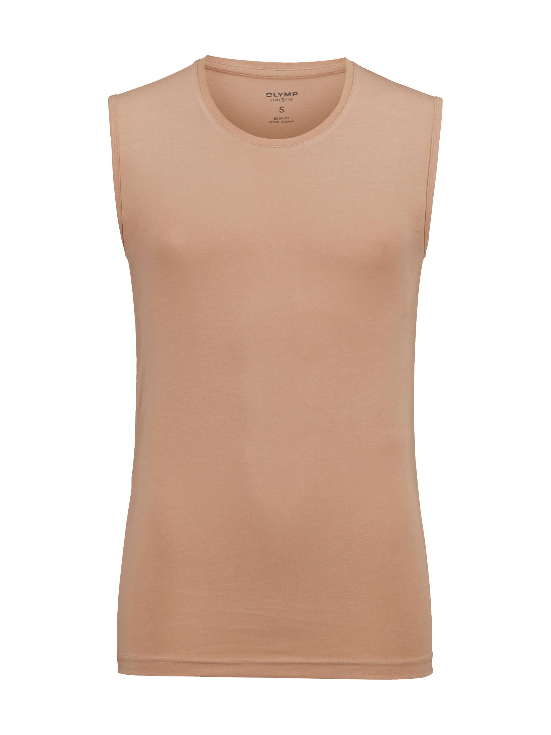 OLYMP - OLYMP Level Five Unterzieh-T-Shirt caramel - Gr. - L von OLYMP