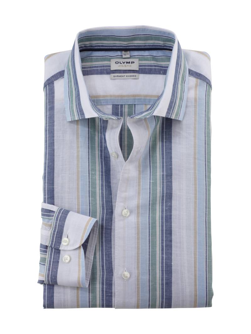 OLYMP - OLYMP Level Five garment washed grün - Gr. - 42 von OLYMP