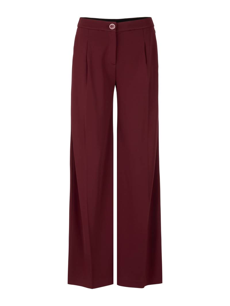 Marc Cain Collections - Hose WICHITA Wide Fit High Waist bright maroon - Gr. - 36 von Marc Cain Collections