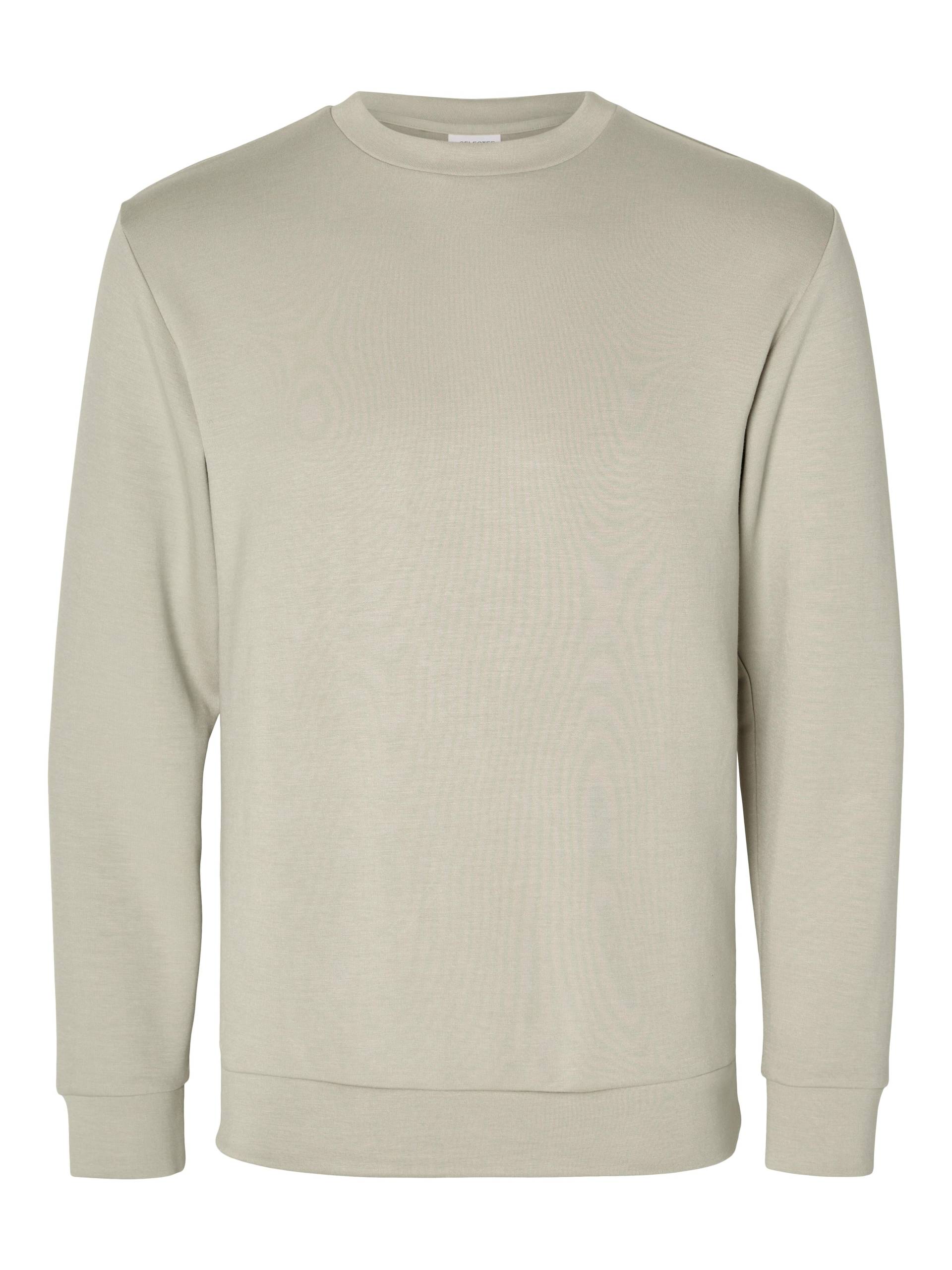 SELECTED MEN - SLHEMANUEL SOFT CREW NECK SWEAT NOOS pure cashmere - Gr. - L von SELECTED MEN