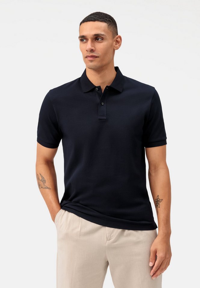 OLYMP Poloshirt OLYMP Casual Wirk von OLYMP