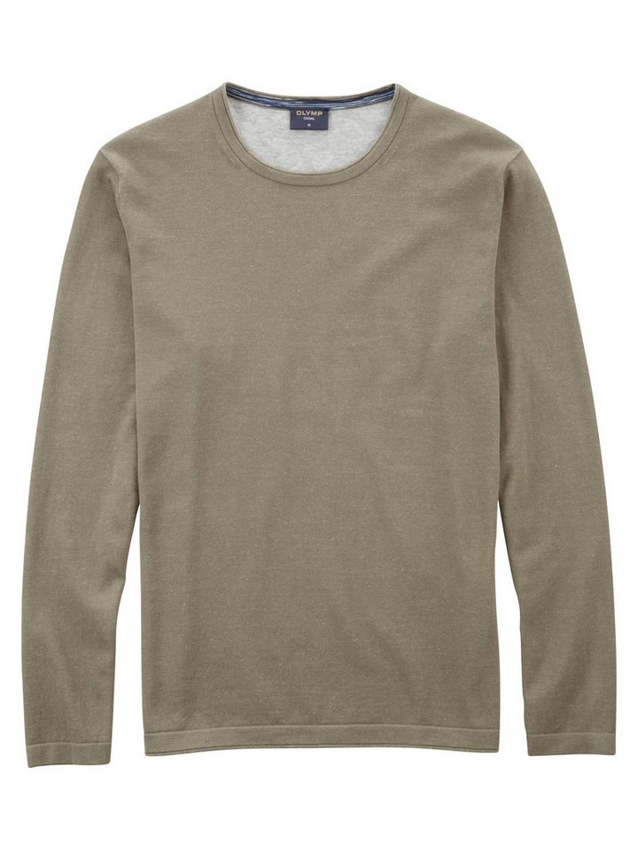 OLYMP Rundhalspullover OLYMP Strick Casual Crew Neck von OLYMP