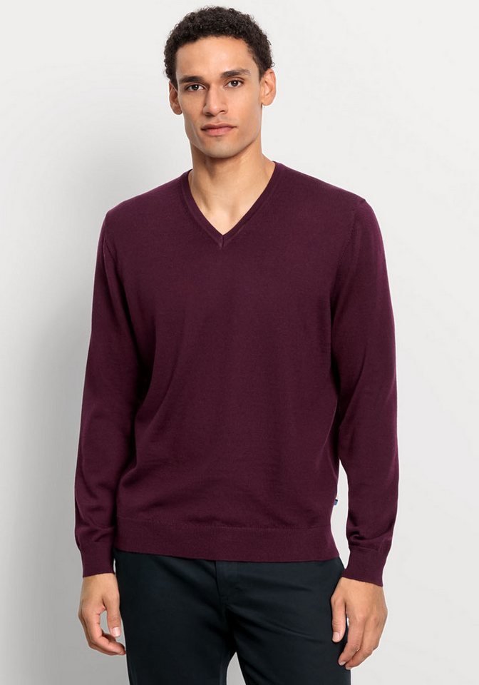 OLYMP Rundhalspullover OLYMP Strick Casual von OLYMP