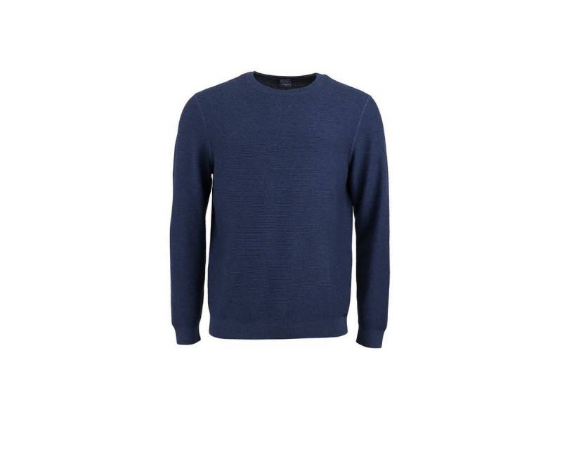 OLYMP Rundhalspullover V Pullover für Herren in blau (1-tlg) von OLYMP
