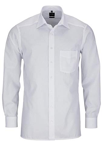Herren Langarmhemd "Luxor Modern Fit" weiss Gr.47 Herren Langarmhemd "Luxor Modern Fit" weiss Gr.47 von OLYMP