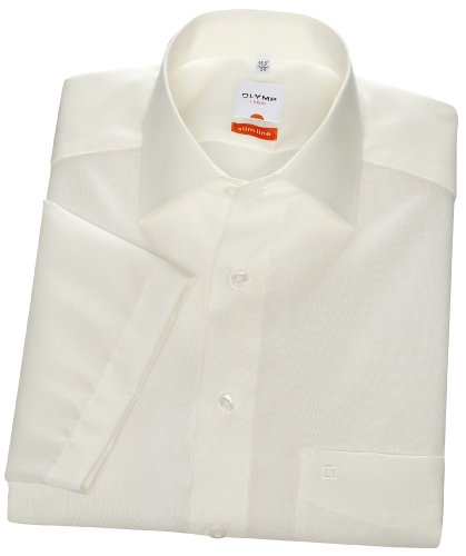 OLYMP Herren Businesshemd Langarm Luxor,Einfarbig,modern fit,New Kent,beige 21,48 OLYMP Herren Businesshemd Langarm Luxor,Einfarbig,modern fit,New Kent,beige 21,48 von OLYMP
