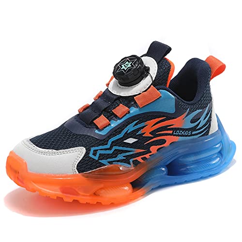 OLZYA Drache Sneaker Kinder Basketballschuhe Turnschuhe Laufschuhe Jungen Leicht Mode Atmungsaktiv Sportschuhe Sneakers Freizeit Schuhe Outdoorschuhe Straßenlaufschuhe EU 28-39 von OLZYA