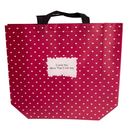 OMAGO, Einkaufstasche, solide Tasche, eleganter Stil, Punkte, wiederverwendbar, Print, Universaltasche, Burgund, Nutzbar OMAGO, Einkaufstasche, solide Tasche, eleganter Stil, Punkte, wiederverwendbar, Print, Universaltasche, Burgund, Nutzbar von OMAGO