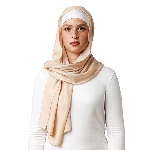 OMAIRA® Premium Hijab Modal (Sand) von OMAIRA