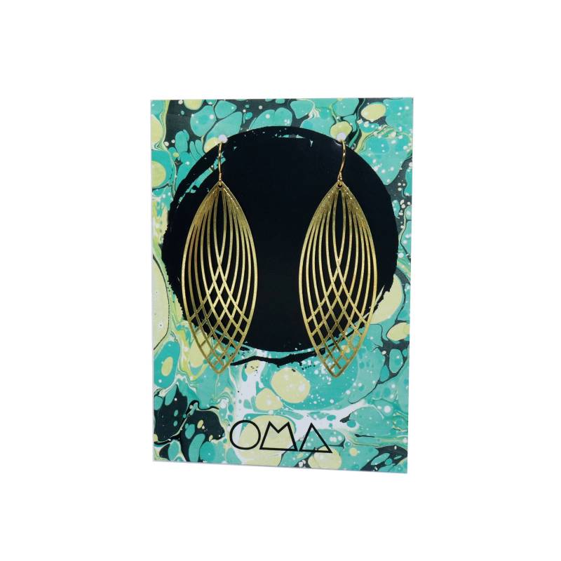 Ohrhänger 20Er Messing // Silber von OMAyeah