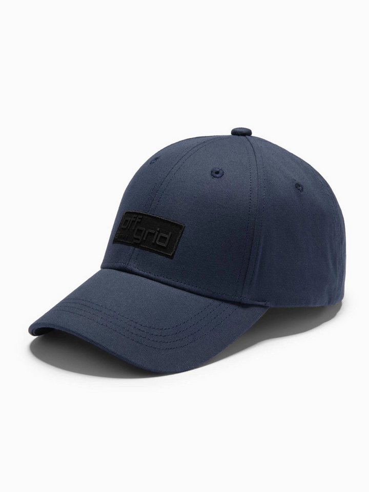 OMBRE Baseball Cap Herren- Baseballcap mit rechteckigem Aufnäher von OMBRE
