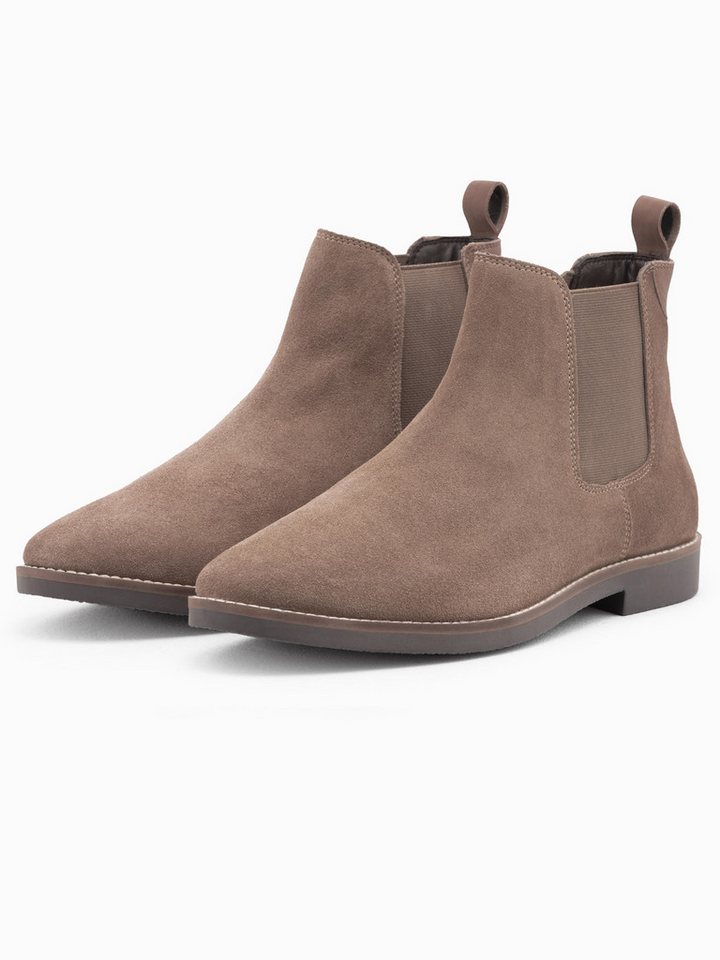 OMBRE Chelsea-Stiefel aus Leder für Männer Chelseaboots OMBRE Chelsea-Stiefel aus Leder für Männer Chelseaboots von OMBRE