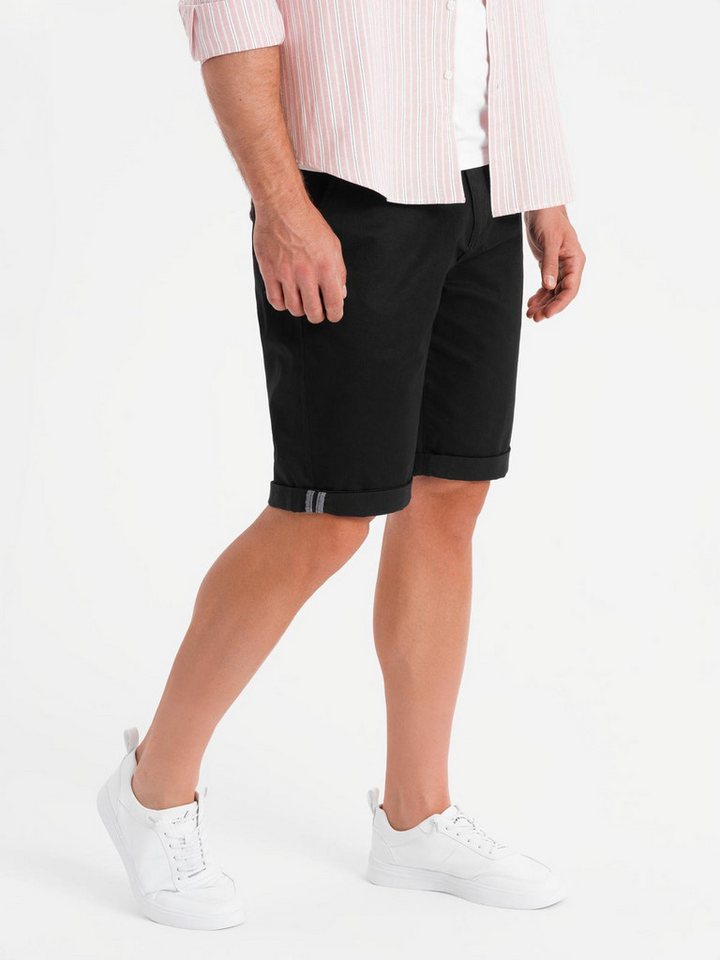 OMBRE Chinoshorts Klassische Herren-Chino-Shorts mit hochgekrempeltem Bein OMBRE Chinoshorts Klassische Herren-Chino-Shorts mit hochgekrempeltem Bein von OMBRE