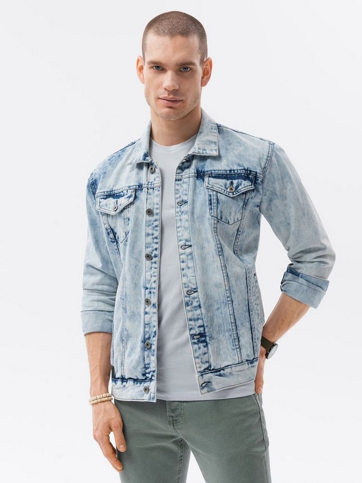 OMBRE Jeansjacke Herren Jeansjacke Katana OMBRE Jeansjacke Herren Jeansjacke Katana von OMBRE