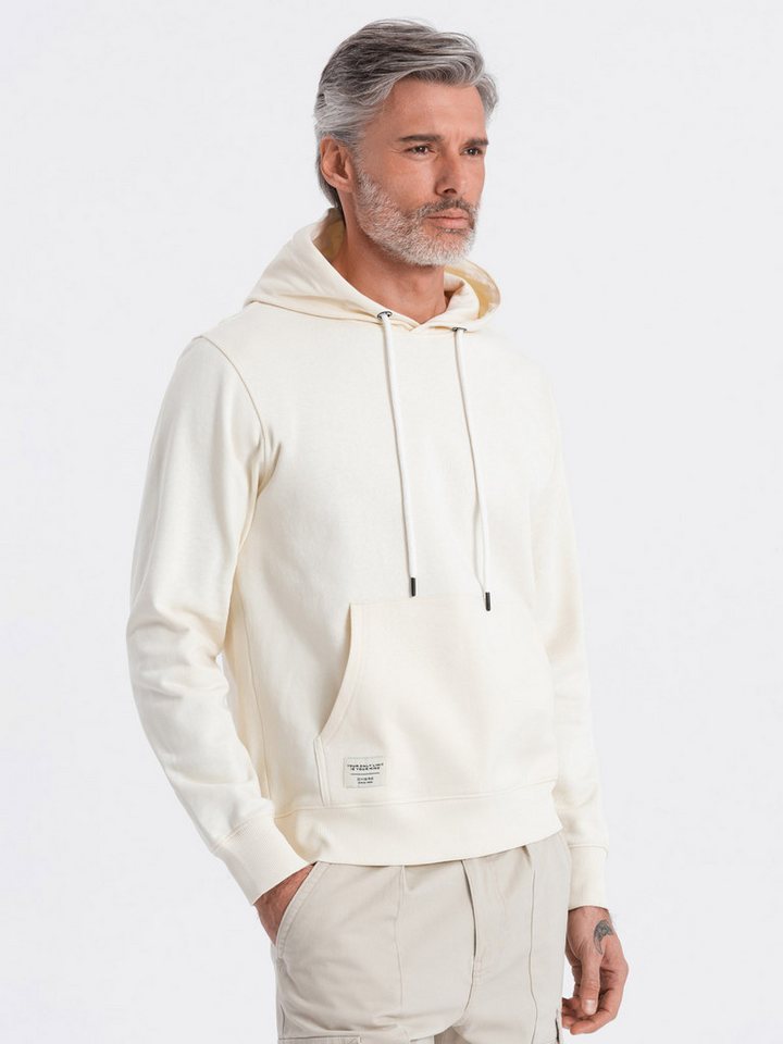 OMBRE Kapuzenpullover Herren Känguru-Sweatshirt mit Kapuze von OMBRE