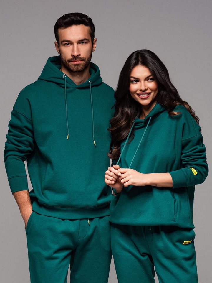 OMBRE Kapuzensweatjacke Unisex-Sweatshirt mit Kapuze und Taschen OMBRE Kapuzensweatjacke Unisex-Sweatshirt mit Kapuze und Taschen von OMBRE