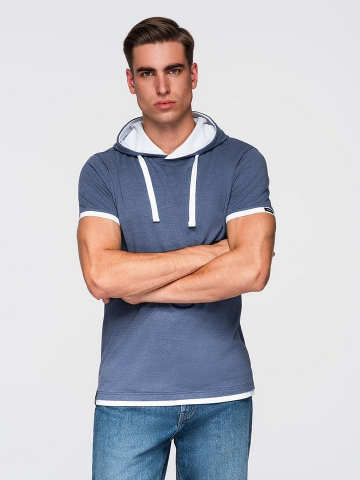 OMBRE Kapuzensweatshirt Herren-T-Shirt mit Kapuze von OMBRE