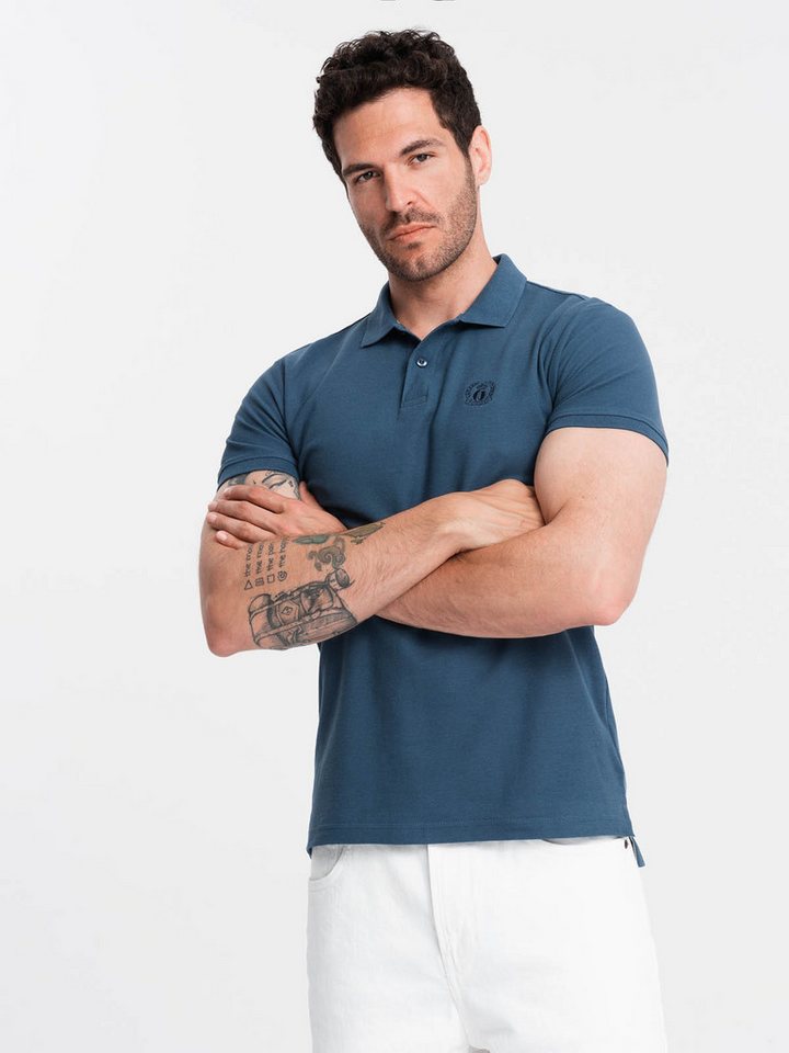 OMBRE Poloshirt Herren-Poloshirt aus Piqué-Strick BASIC OMBRE Poloshirt Herren-Poloshirt aus Piqué-Strick BASIC von OMBRE