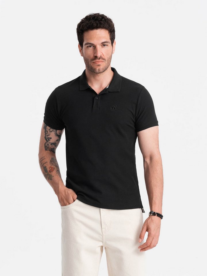 OMBRE Poloshirt Herren-Poloshirt aus Piqué-Strick BASIC OMBRE Poloshirt Herren-Poloshirt aus Piqué-Strick BASIC von OMBRE