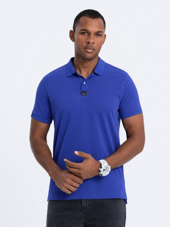 OMBRE Poloshirt Herren-Poloshirt mit Kragen / Neonfarben von OMBRE