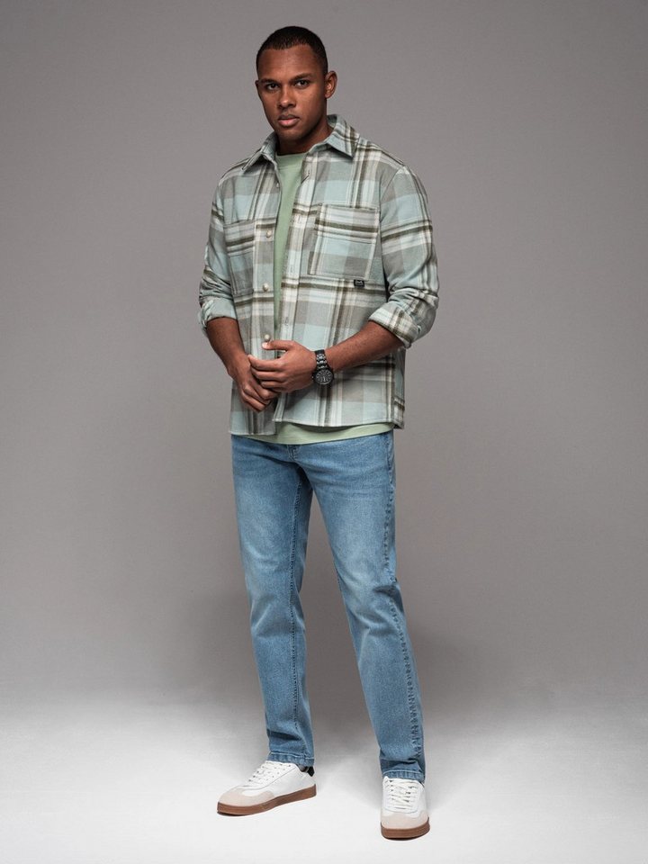 OMBRE Regular-fit-Jeans Herrenjeans mit klassischer Waschung REGULAR FIT von OMBRE