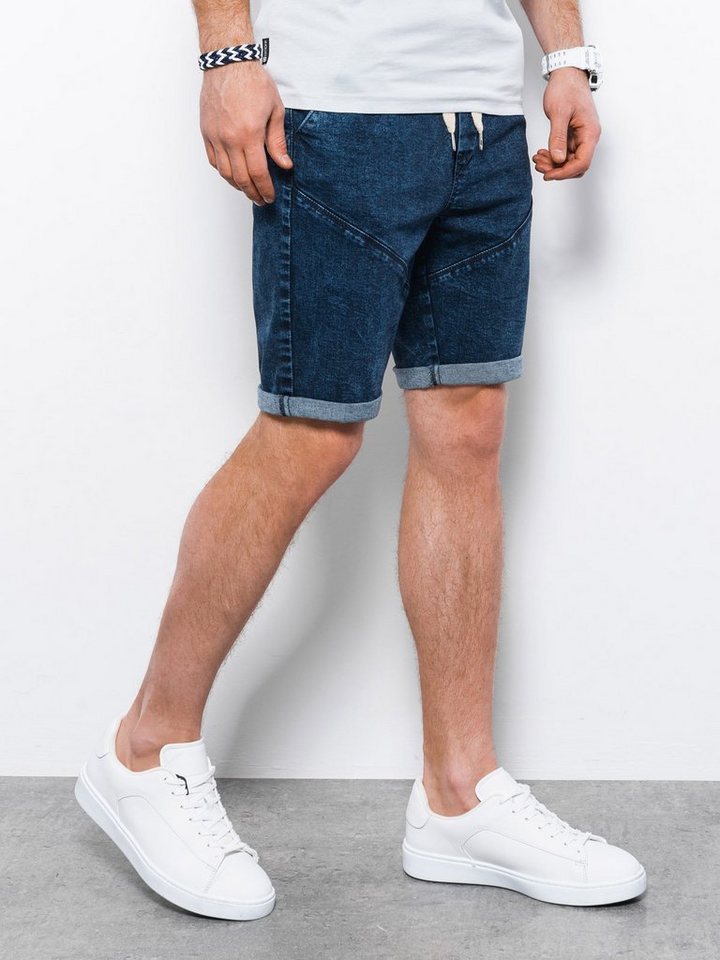 OMBRE Shorts Ombre Denim-Shorts für Männer - dunkle Jeans W361 M von OMBRE