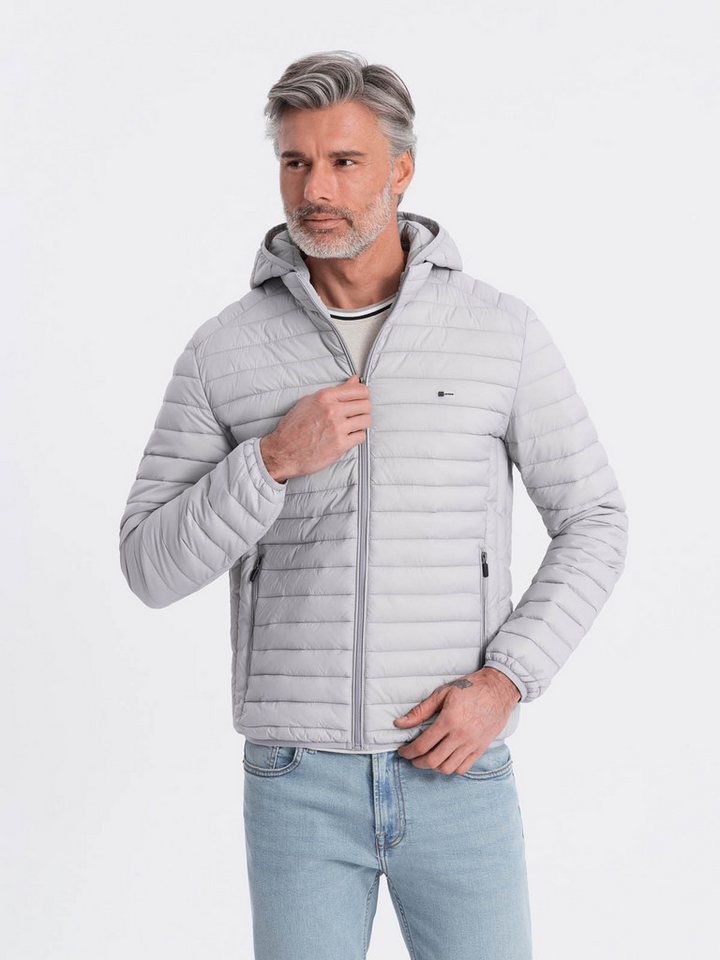 OMBRE Steppjacke Steppjacke für Männer in einer Tasche verpackt von OMBRE