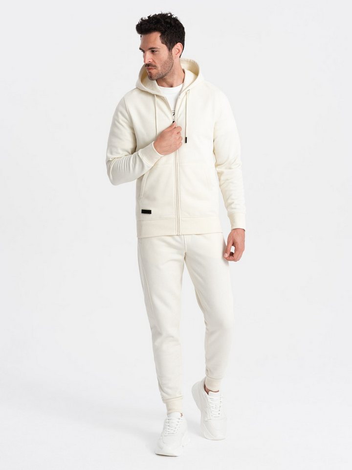 OMBRE Sweatanzug Sweatshirt-Set mit Sweatshirt mit Reißverschluss und Jogginghose OMBRE Sweatanzug Sweatshirt-Set mit Sweatshirt mit Reißverschluss und Jogginghose von OMBRE