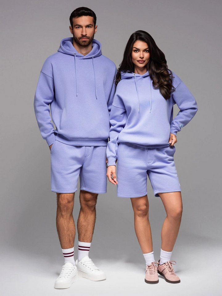 OMBRE Sweatanzug Unisex Hoodie-Set mit Shorts von OMBRE