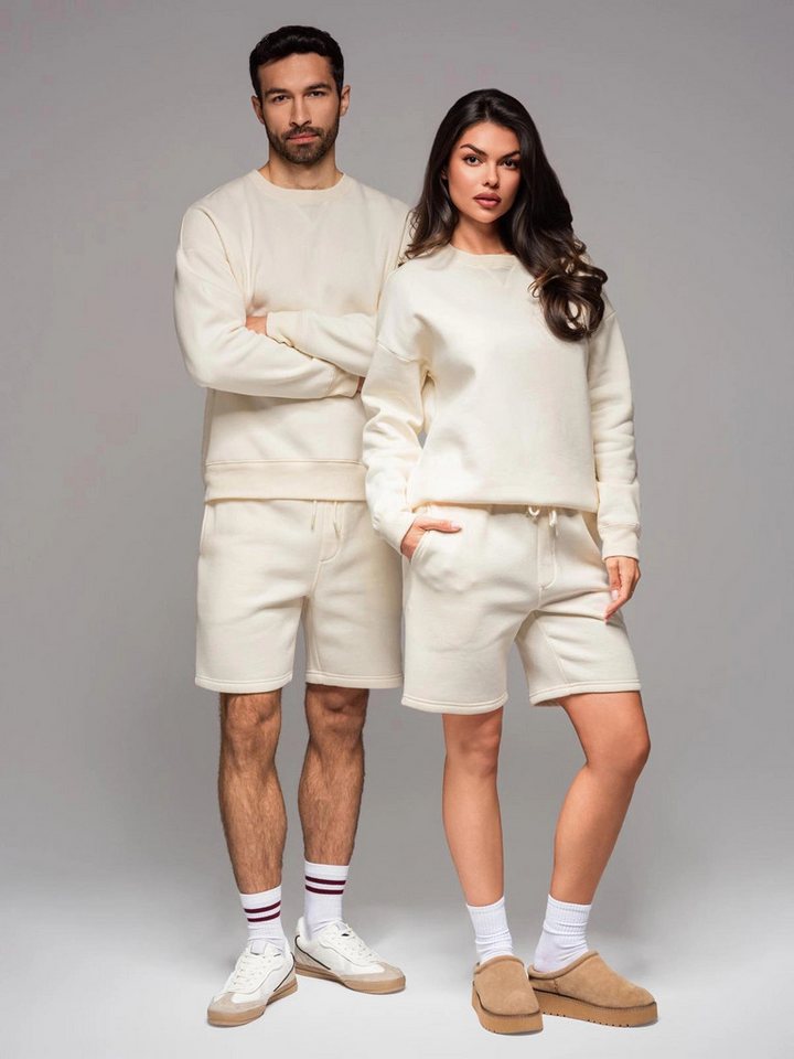OMBRE Sweatshorts Unisex-Sweatshorts mit Kordelzug in der Taille von OMBRE