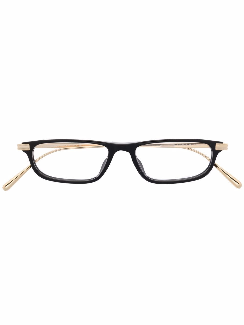 OMEGA EYEWEAR Eckige Brille - Schwarz von OMEGA EYEWEAR