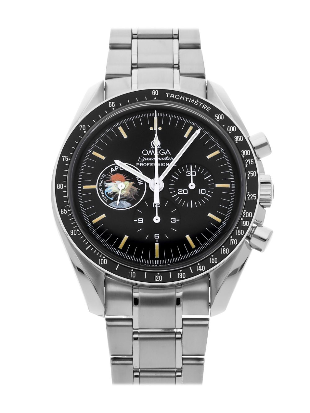 OMEGA 1996 pre-owned Speedmaster Professional Moonwatch Apollo XIII 25th Limited Edition 42mm - Schwarz von OMEGA