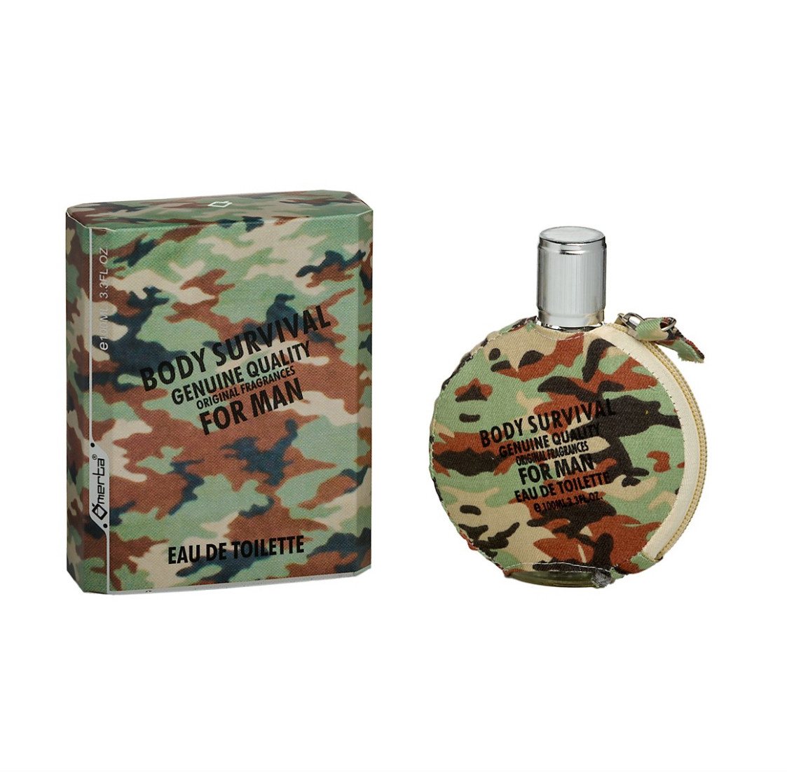 OMERTA Eau de Toilette Omerta Herrenduft Duftzwilling 100ml EDT Body Survival, 1-tlg. von OMERTA