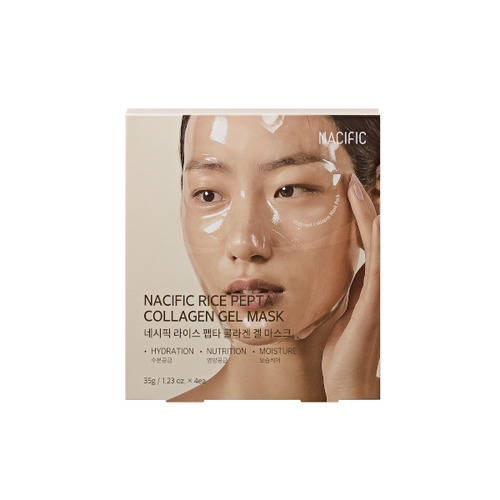 Nacific - Rice Pepta Collagen Gel Mask - 35g*4ea von Nacific